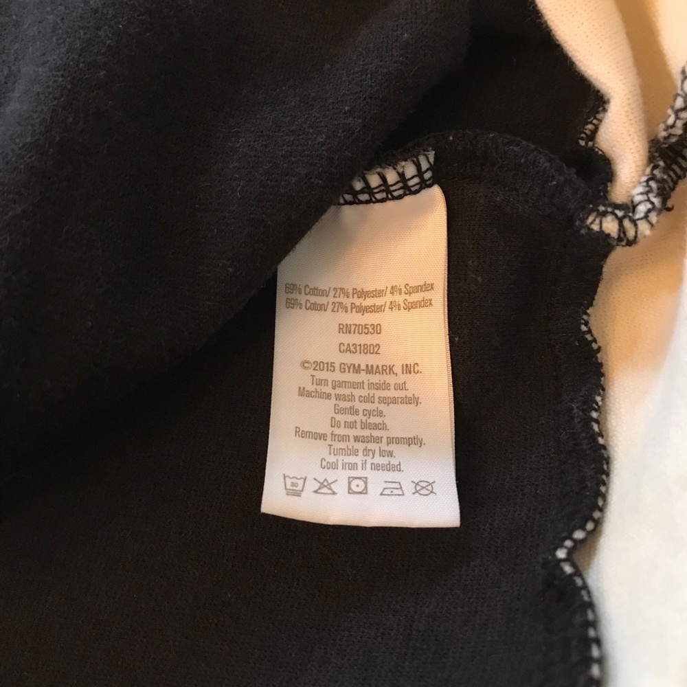 Girls size 7 dress black and cream - Picture 6 of 6